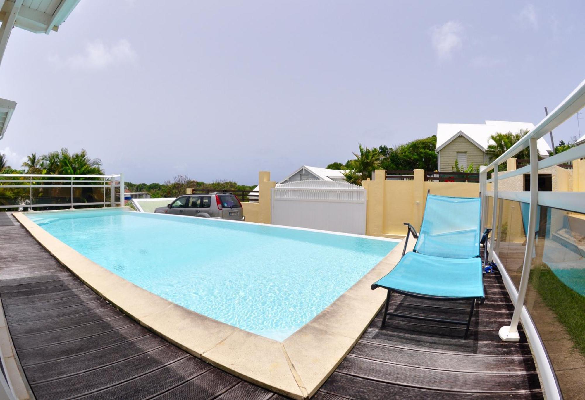 Petit Havre De Paix Bis - Piscine Et Plage A Pied Le Gosier  Exteriér fotografie